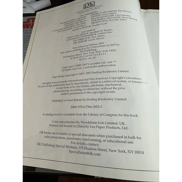 Star Wars The Ultimate Visual Guide Special Edition Ryder Windham DK Hardcover - Picture 2 of 5